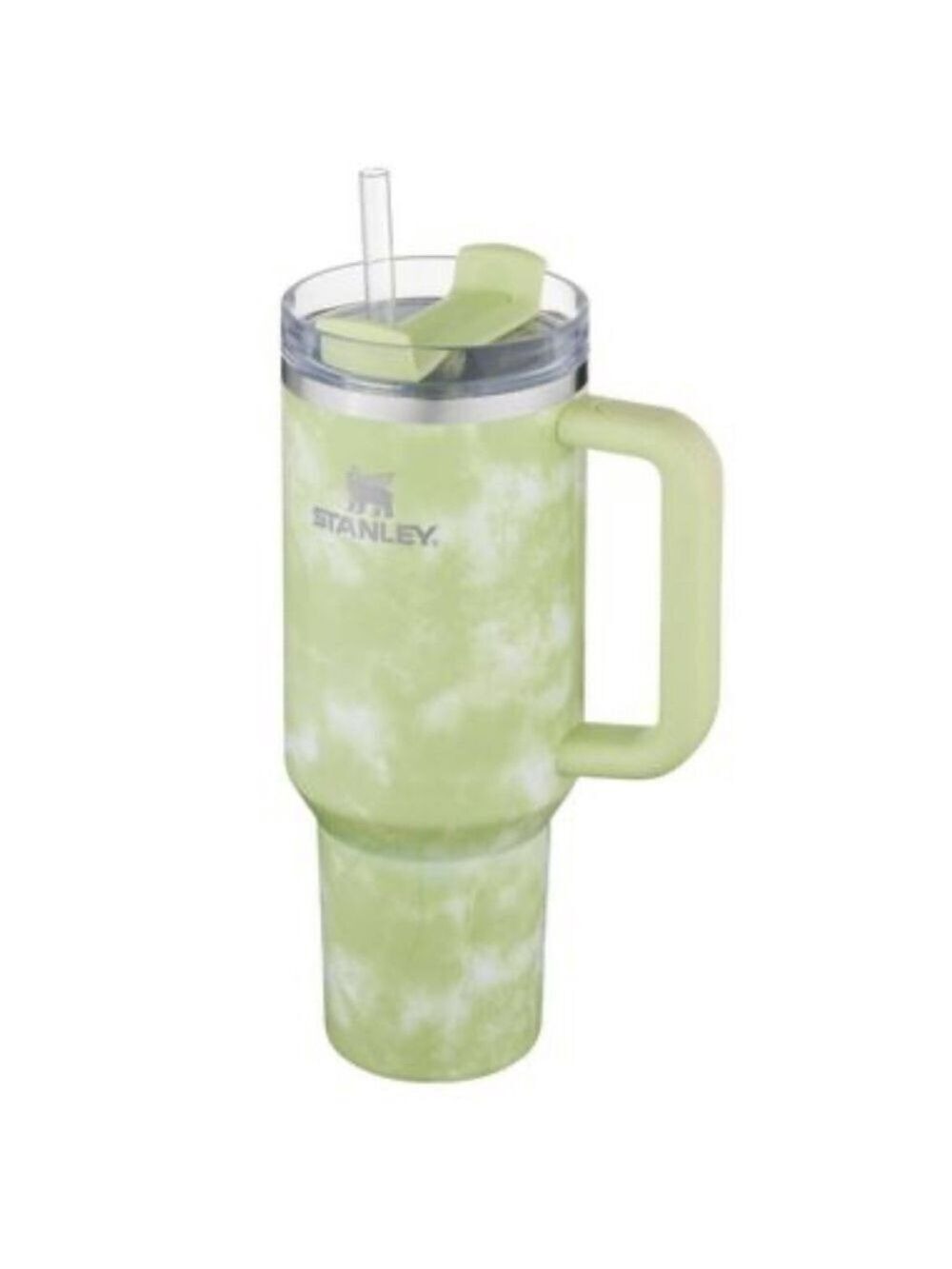 STANLEY 40oz Stainless Steel H2.0 FlowState Quencher Tumbler Citron Tie Dye - Picture 3 of 15